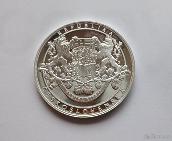 Pamětní medaile – Milan Rastislav Štefánik – ryzí stříbro - 2