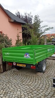 Třístranný návěs WTC písečná 3,5t - 2