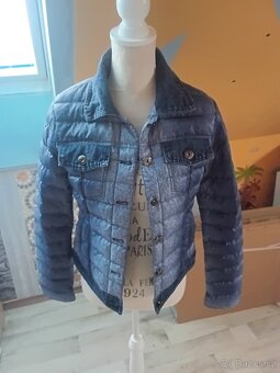 PĚKNÁ ZIMNÍ SLABŠÍ BUNDA S - 2