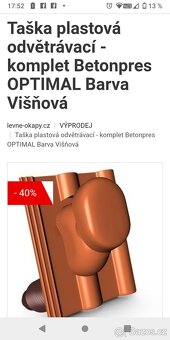 Plastová křidlice odvětrávání - 2