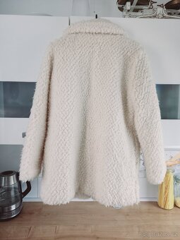 Podzimni/zimní kabát teddy bear vel vel 42 XL - 2
