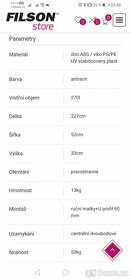 Pronájem střešního boxu/rakve - 2