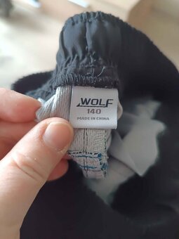 jarní softshellové kalhoty vel. 140 - 2