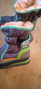 Teplé boty vel 34 - 2
