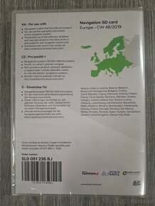 Navigační SD karta Evropa Škoda - 2