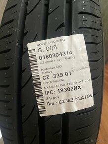 Letni pneumatiky v rozmeru 175/70 R14 84T - 2