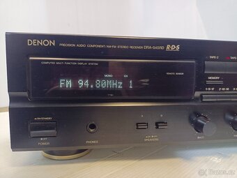 DENON DRA-545 RD zesilovač s rádiem - 2
