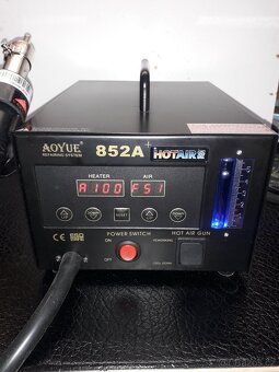 AOYUE Int852A Plus Digitální horkovzdušná stanice - 2