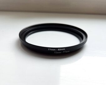 77-82mm redukční step up ring kroužek - 2