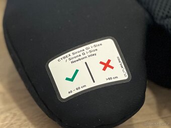 Vložka pro novorozence Cybex Sirona G Line - 2