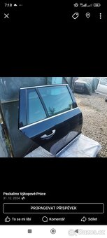 Prodám Škoda Superb II.R.V.2008-2015 Dveře P, Zadní kompletn - 2