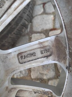 Prodám orig.alu 16 VW Sharan 5x112 ET 59 letní pneu - 2