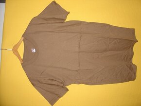 US Army triko hnědé Medium Made in USA NOVÉ - 2