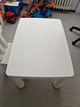 Stolek a židle zn. Mamut IKEA - 2