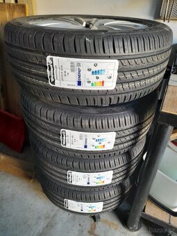 Prodám alu s pneu Barum - 2