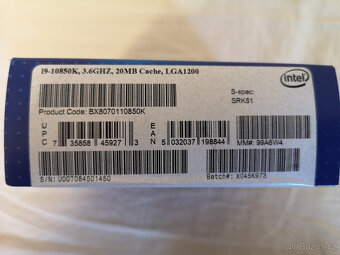 Intel core i9-10850K - 2