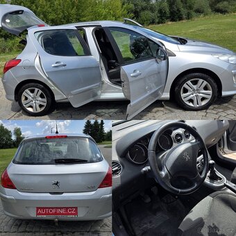 ČTYŘVÁLCOVÝ, BENZÍNOVÝ PEUGEOT 308 PREMIUM ST 1,4i 16v 2010 - 2