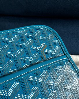 Goyard Sky Blue Clutch MM - 2