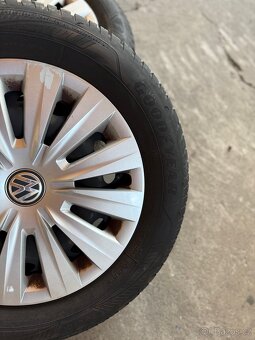 Plechové disky 5x112 R15 včetně pneu – Škoda, VW, Seat - 2