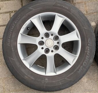 Alu kola 5x112, R15, letní, šedé - 2