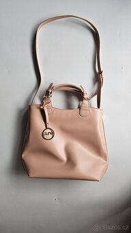 Větší světle růžová kabelka Pure London Rose - nová - 2
