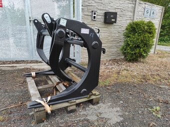 Drapák na dřevo tři zuby, uchycení euro - 2