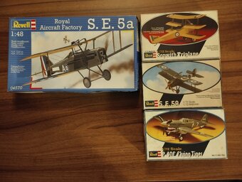 Modely letadel, REVELL , plastové stavebnice. - 2