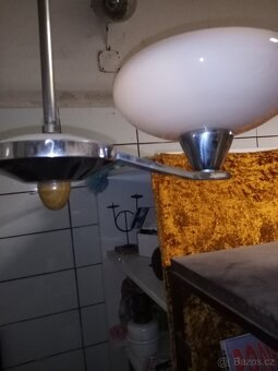 Starožitný lustr chron - 2