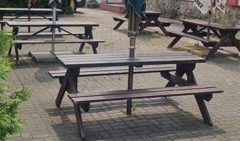 5 x zahradní stoly pro 6 osob - 2