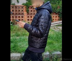 Zimní pánská bunda s kapucí vel. M - 2