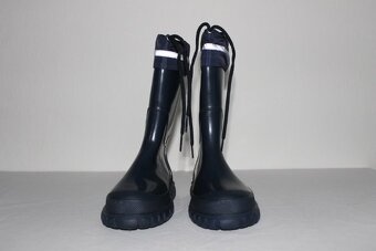 Tmavě modré dětské holinky - 2