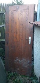 Dřevěné venkovní dveře - 2
