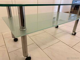 Konferenční stůl skleněný - 2