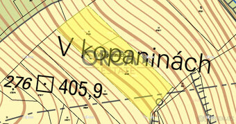 Prodej pozemků Kaliště u Ondřejova, 5478 m2 - 2