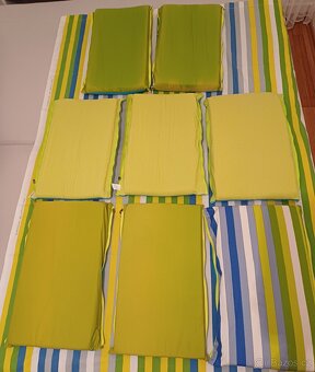 Textilni chranice na postel 8ks - 2