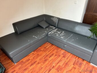 Rohový gauč ve tvaru L rozměry 270 x 200 - 2