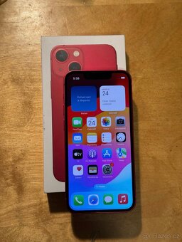 iPhone 13 Red BATERIE 100% TOP - 2