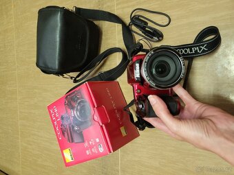 Nikon Coolpix L840 - červený (i s pouzdrem) - 2