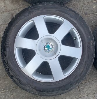 Alu kola Škoda 5x112, R16, letní, ET50 - 2