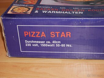 Elektrická pizza pánev - 2