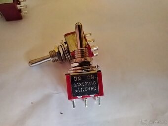 Tlačítka mini MTS-202, ON-ON, 6-pin - 2