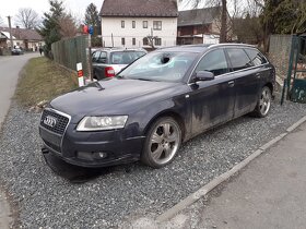audi a6 4f 3,0 tdi 171kw díly z dovozu vozu - 2