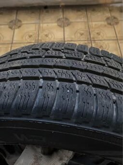 Plechová kola KOMPLET 4ks se zimní pneu 205/55 Nokian WR A3 - 2