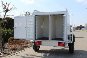 Přívěs pro přepravu psů DOG 2 SP 750kg - 2