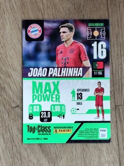 Football card of João Palhinha Max power edition Panini - 2