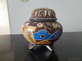 Staré japonské vykuřovadlo SATSUMA - 2