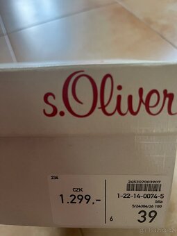 Letní damske boty S.Oliver vel.39 - 2