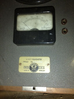 Historický U. H. F. Wavemeter (Vlnoměr) Orion - 2