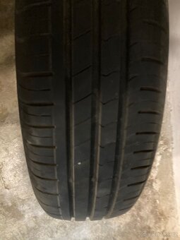 Prodám letní pneumatiky s disky Hankook 165/70 R14 - 2