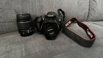 Canon EOS 2000D, 2 objektivy, 1.5 roku zbývá záruka - 2